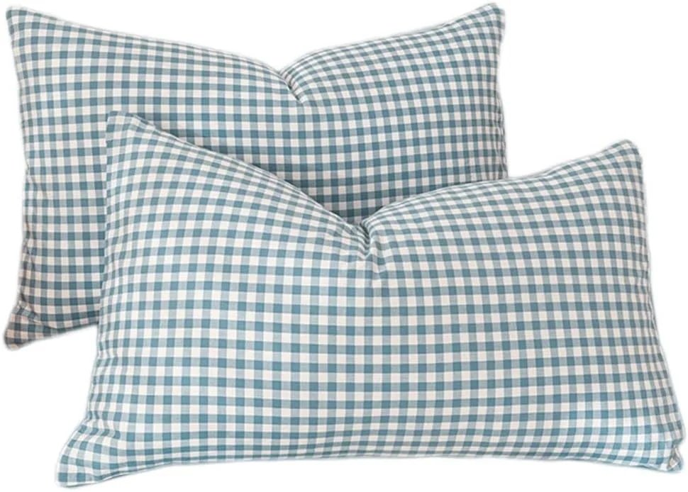 ست روبالشی نخی، سایز 48 در 74 سانتی متر، مناسب منزل، دو نفره (رنگ: آبی) ست روبالشی نخی، سایز 48 در 74 سانتی متر، مناسب منزل، دو نفره (رنگ: آبی)