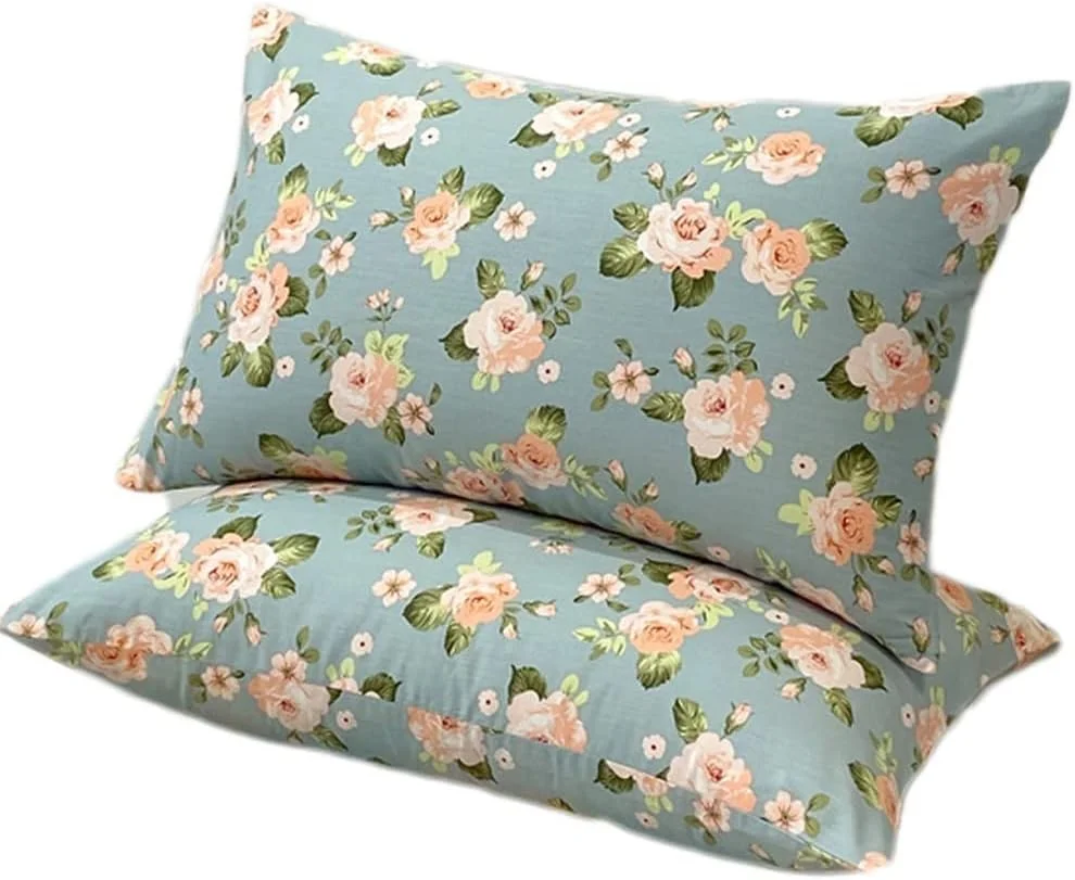ست روبالشی نخی 48cmx74cm روبالشی نخی خانگی روبالشی نخی دو نفره (رنگ : B)