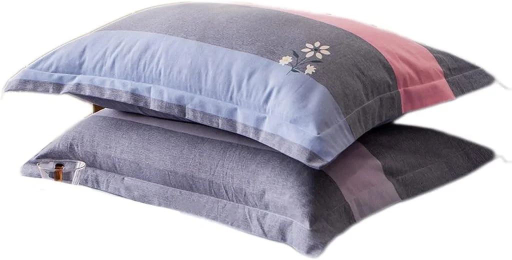 ست روبالشی نخی، روبالشی 48cmx74cm، روبالشی نخی خانگی، روبالشی نخی دونفره (رنگ: B)
