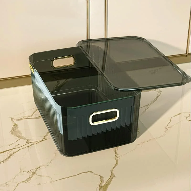 جعبه نگهداری پلاستیکی شفاف چند منظوره پاسگون با درب برای سازماندهی، قابل انباشت، مناسب برای کابینت آشپزخانه، اسباب بازی (سبز XL) جعبه نگهداری پلاستیکی شفاف چند منظوره پاسگون با درب برای سازماندهی، قابل انباشت، مناسب برای کابینت آشپزخانه، اسباب بازی (سبز XL)