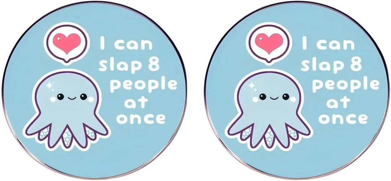 پین سینه زنرویمینگ مدل Octopus بسته ۲ عددی