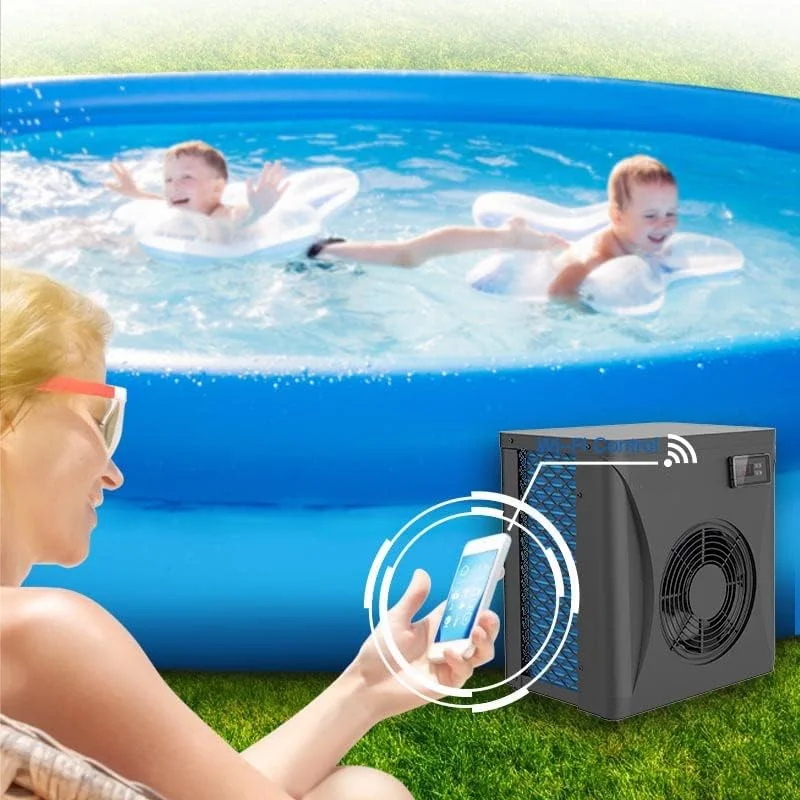 پمپ حرارتی استخر AJWYSOI، آبگرمکن برقی، ترموستات دیجیتال استخر برای استخر شنا، مناسب برای استخرهای شنای ≤15 متر مکعب پمپ حرارتی استخر AJWYSOI، آبگرمکن برقی، ترموستات دیجیتال استخر برای استخر شنا، مناسب برای استخرهای شنای ≤15 متر مکعب