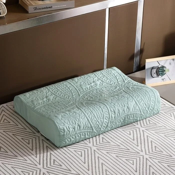 روبالشی لاتکس suxuMhao، یک عدد، برای ایجاد یک فضای خواب خصوصی و تجربه خواب راحت، 40x60 سانتی متر (سبز)