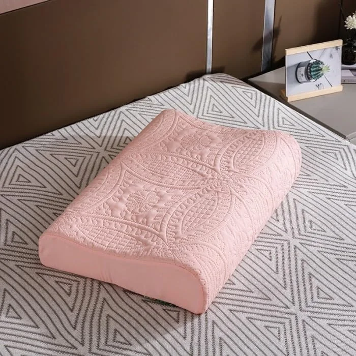 روبالشی لاتکس suxuMhao، یک عدد، برای ایجاد یک فضای خواب خصوصی و تجربه خواب راحت، 30x50 سانتی متر (صورتی)