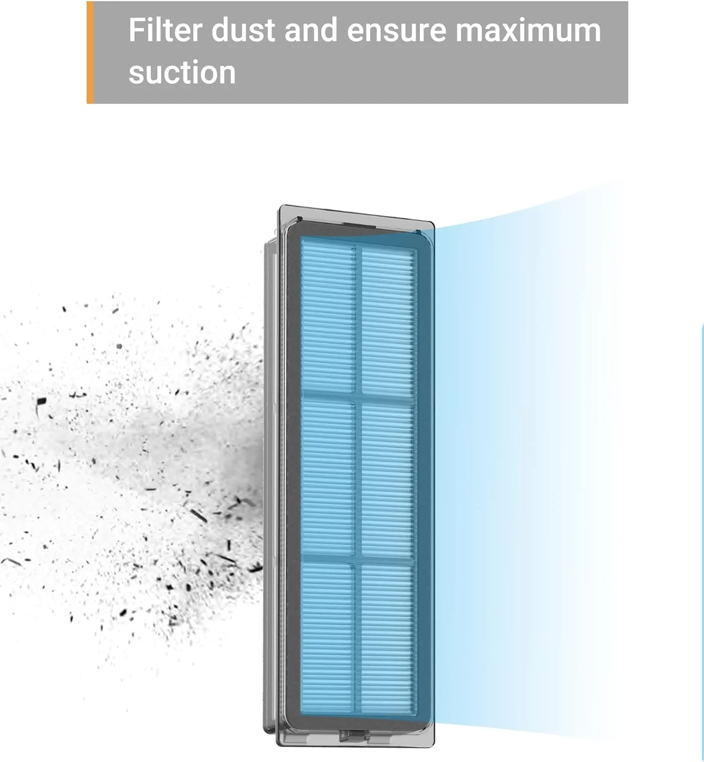 فیلتر جایگزین Dreame برای جاروبرقی رباتیک D10 Plus، تعویض و تمیز کردن آسان، بهبود کیفیت تمیز کردن، لوازم جانبی اصلی Dreame فیلتر جایگزین Dreame برای جاروبرقی رباتیک D10 Plus، تعویض و تمیز کردن آسان، بهبود کیفیت تمیز کردن، لوازم جانبی اصلی Dreame