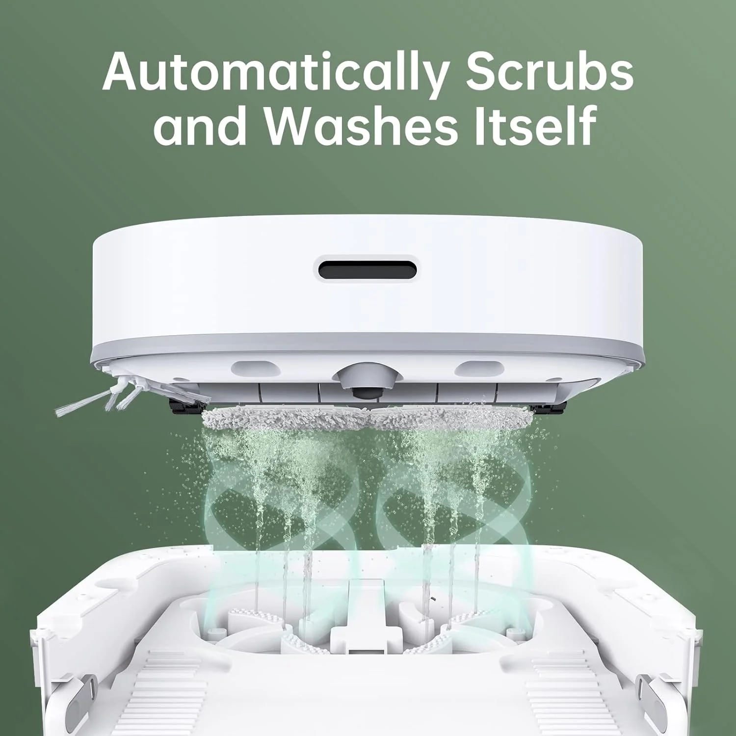 جاروبرقی رباتیک و تی شوی Dreametech W10، جارو، تی، شستشو و خشک کردن 4 در 1، جاروبرقی رباتیک با ناوبری لیدار عالی، مکش قوی 4000Pa برای موی حیوانات خانگی، کف سخت، فرش جاروبرقی رباتیک و تی شوی Dreametech W10، جارو، تی، شستشو و خشک کردن 4 در 1، جاروبرقی رباتیک با ناوبری لیدار عالی، مکش قوی 4000Pa برای موی حیوانات خانگی، کف سخت، فرش