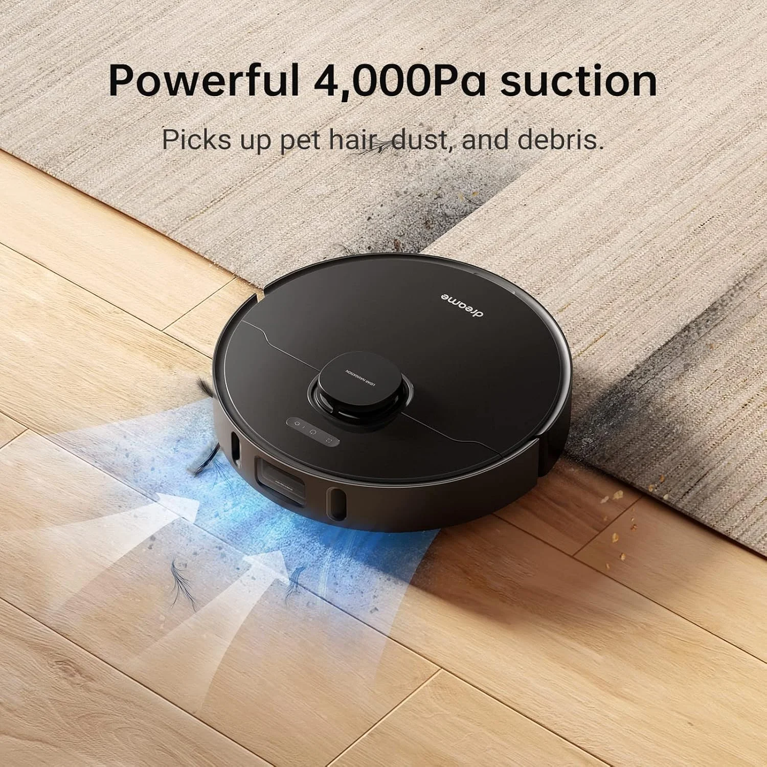 جاروبرقی رباتیک و تی شوی 2 در 1 Dreame L10 Pro، مکش قدرتمند 4000Pa، تی شوی تخت، تشخیص موانع سه بعدی، نقشه برداری چند طبقه، سطوح سخت و فرش، APP/Alexa توسط Dreame جاروبرقی رباتیک و تی شوی 2 در 1 Dreame L10 Pro، مکش قدرتمند 4000Pa، تی شوی تخت، تشخیص موانع سه بعدی، نقشه برداری چند طبقه، سطوح سخت و فرش، APP/Alexa توسط Dreame