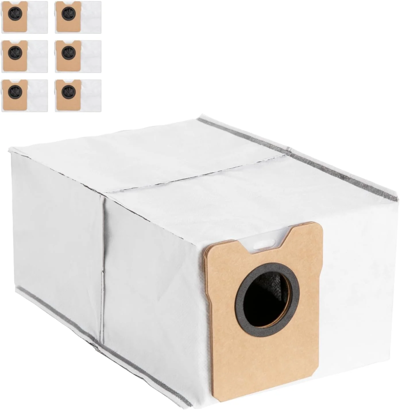 کیسه های گرد و غبار جایگزین eufy برای جاروبرقی رباتیک Omni C20، جداشدنی، ظرفیت بزرگ، شامل 6 عدد کیسه های گرد و غبار جایگزین eufy برای جاروبرقی رباتیک Omni C20، جداشدنی، ظرفیت بزرگ، شامل 6 عدد