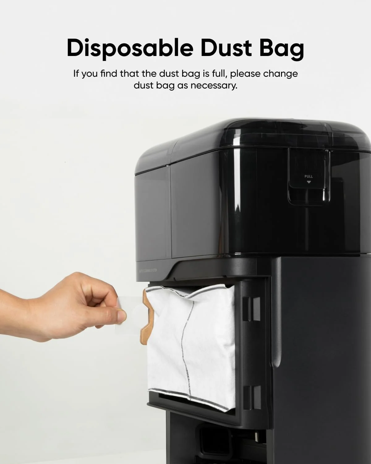 کیسه های گرد و غبار جایگزین eufy برای جاروبرقی رباتیک Omni C20، جداشدنی، ظرفیت بزرگ، شامل 6 عدد