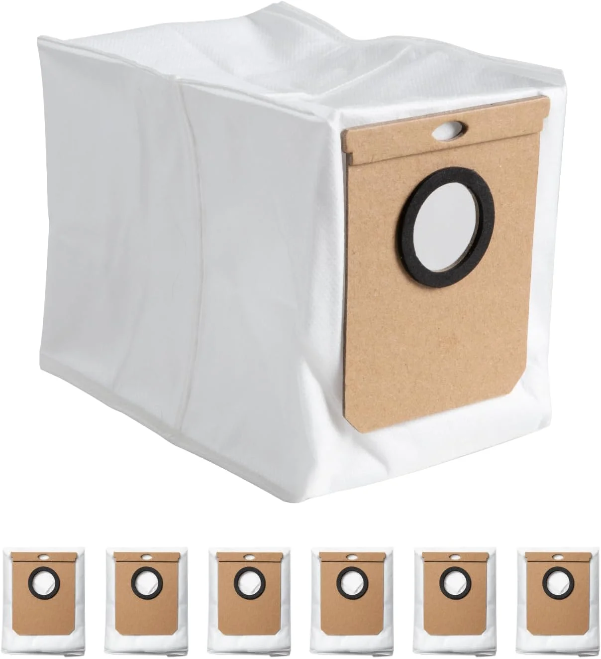 بسته 6 عددی پاکت جاروبرقی با ظرفیت بالا eufy سازگار با سری L60/L50 با ایستگاه تخلیه خودکار بسته 6 عددی پاکت جاروبرقی با ظرفیت بالا eufy سازگار با سری L60/L50 با ایستگاه تخلیه خودکار