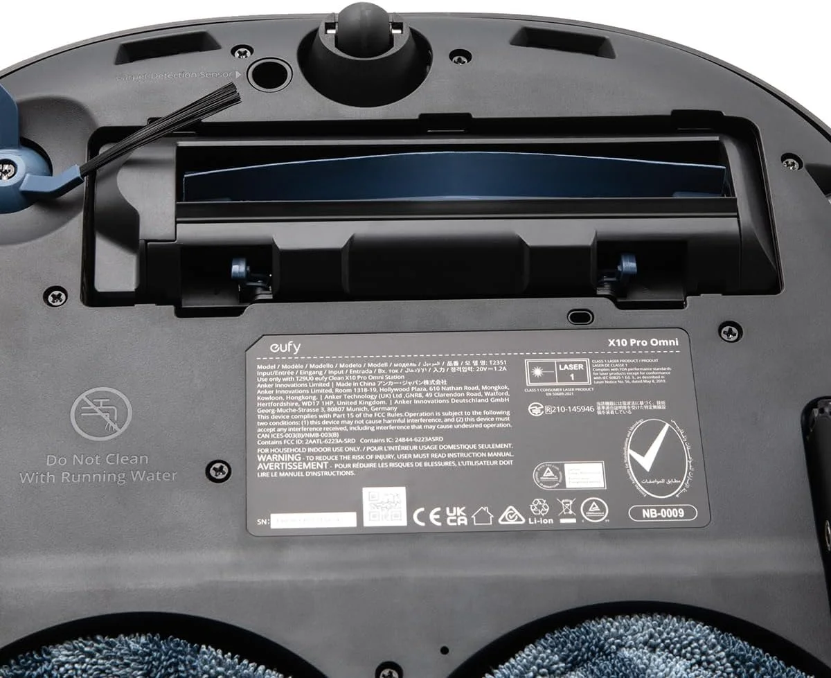 غلتک لاستیکی جایگزین و محافظ برس جایگزین یوفی، سازگار با جاروبرقی رباتیک یوفی X10 Pro Omni غلتک لاستیکی جایگزین و محافظ برس جایگزین یوفی، سازگار با جاروبرقی رباتیک یوفی X10 Pro Omni