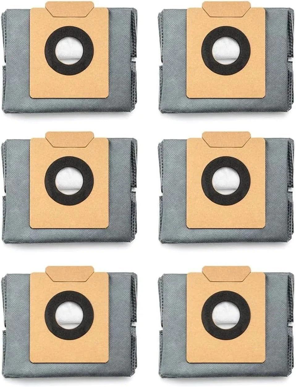 بسته 6 عددی کیسه گرد و غبار با ظرفیت بالا یوفی، سازگار با ربات جاروبرقی و تی شوی X10 Pro Omni بسته 6 عددی کیسه گرد و غبار با ظرفیت بالا یوفی، سازگار با ربات جاروبرقی و تی شوی X10 Pro Omni