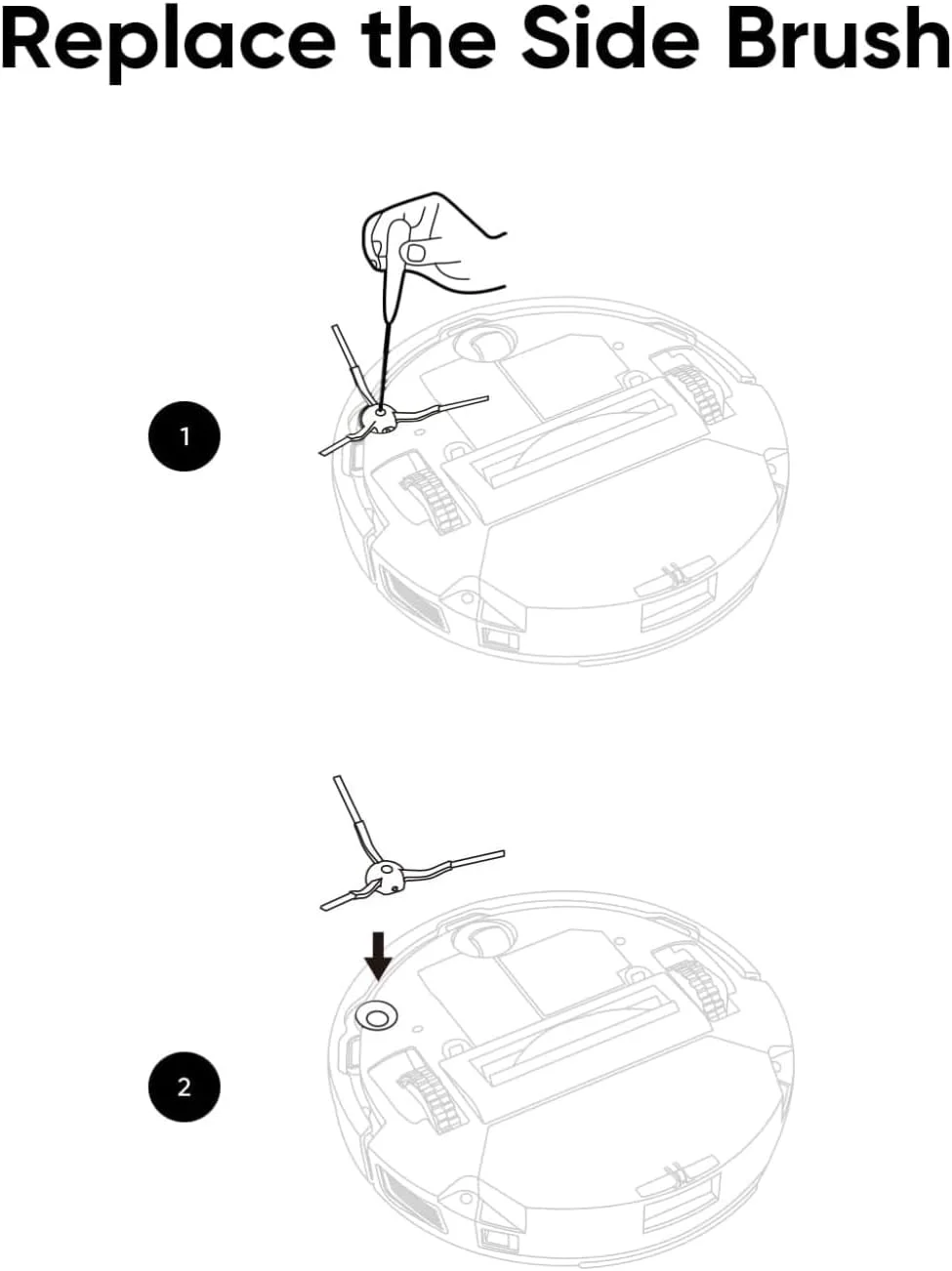 کیت لوازم جانبی جایگزین eufy سری L60 جاروبروهای رباتیک