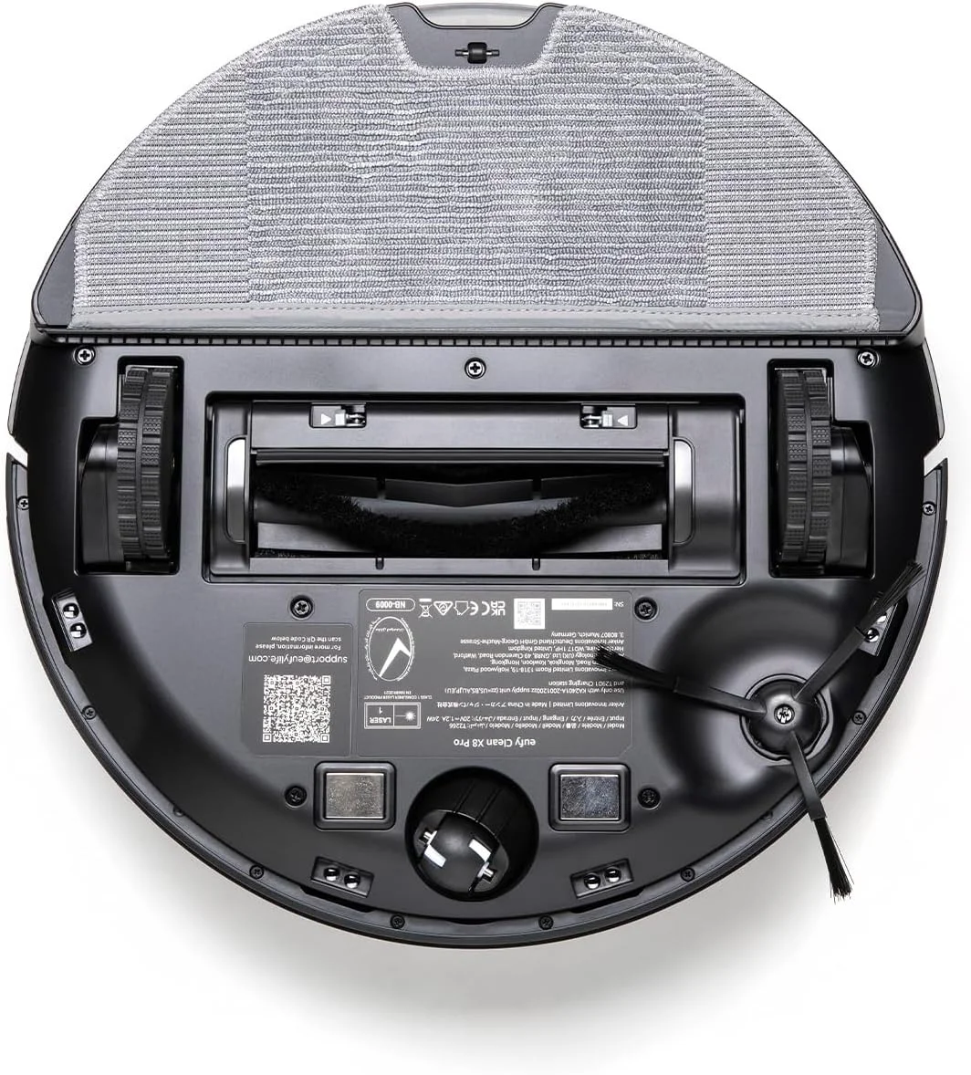 پدهای جایگزین تی شوی جاروبرقی یوفی (بسته 2 عددی)، سازگار با جاروبرقی های رباتیک سری eufy X8 Pro، لوازم جانبی پد تی شوی نرم قابل شستشو و استفاده مجدد پدهای جایگزین تی شوی جاروبرقی یوفی (بسته 2 عددی)، سازگار با جاروبرقی های رباتیک سری eufy X8 Pro، لوازم جانبی پد تی شوی نرم قابل شستشو و استفاده مجدد