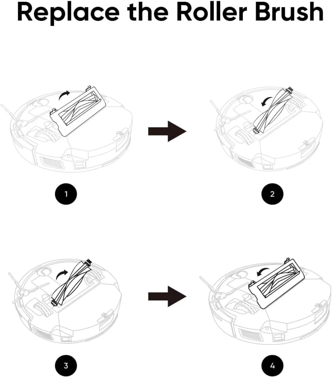 کیت لوازم جانبی جایگزین eufy سری L60 جاروبروهای رباتیک