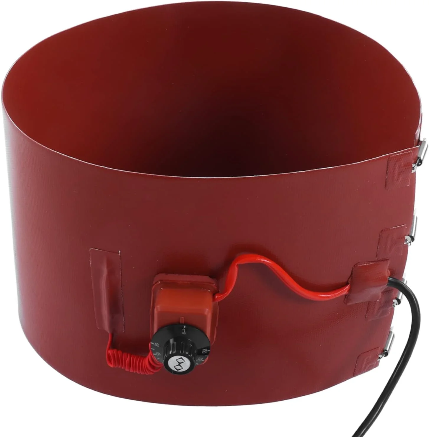 گرمکن بشکه سیلیکونی 1200 واتی با ترموستات برای تجهیزات جابجایی بشکه روغن (دوشاخه بریتانیا 220 ولت)