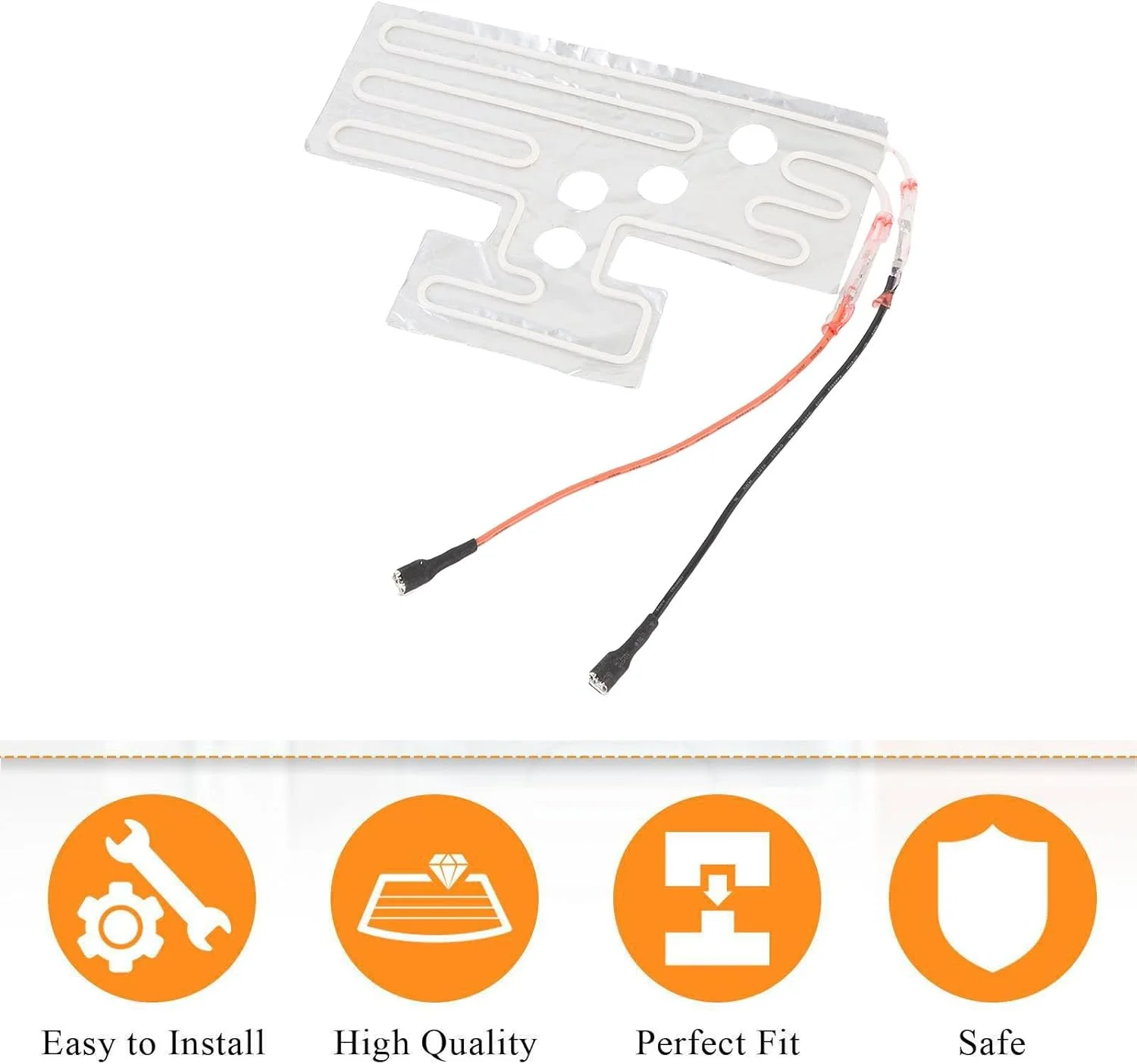 کیت بخاری گاراژ یخچال RIZGHWOY، بخاری گرم کننده یخچال گاراژ، جایگزین آلومینیومی بادوام برای 1037646 AH900213 EA900213 PS900213