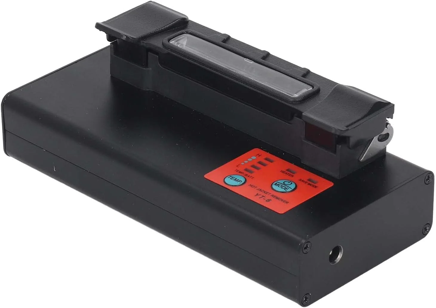 کوره گرمایش فیبر نوری قابل تنظیم با گرم کننده خارجی باتری خور افقی (دوشاخه بریتانیا 100-240 ولت)