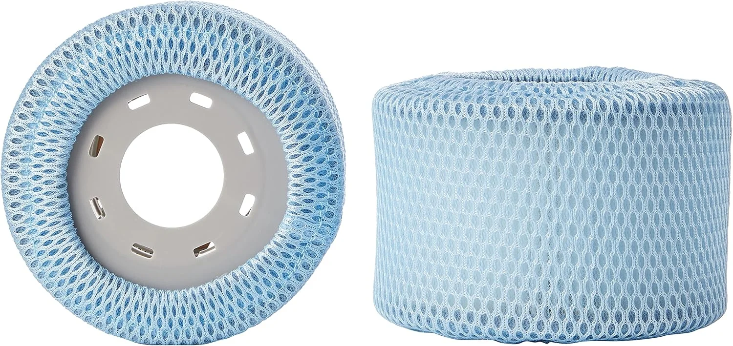 MSPAUK B0303604/B0303499 کارتریج فیلتر با توری محافظ، پوشش توری، 90 چین، صافی، بسته دوتایی، لوازم جانبی استخر بابل اسپا، مناسب برای همه جکوزی های Mspa، سفید