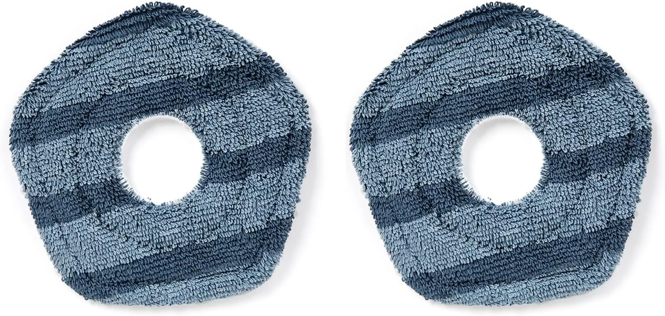 دو عدد دستمال میکروفایبر قابل شستشو یوفی، سازگار با جاروبرقی رباتیک X10 Pro Omni و X9 Pro، پد نرم و قابل شستشو و استفاده مجدد، قطعات و لوازم جانبی دو عدد دستمال میکروفایبر قابل شستشو یوفی، سازگار با جاروبرقی رباتیک X10 Pro Omni و X9 Pro، پد نرم و قابل شستشو و استفاده مجدد، قطعات و لوازم جانبی