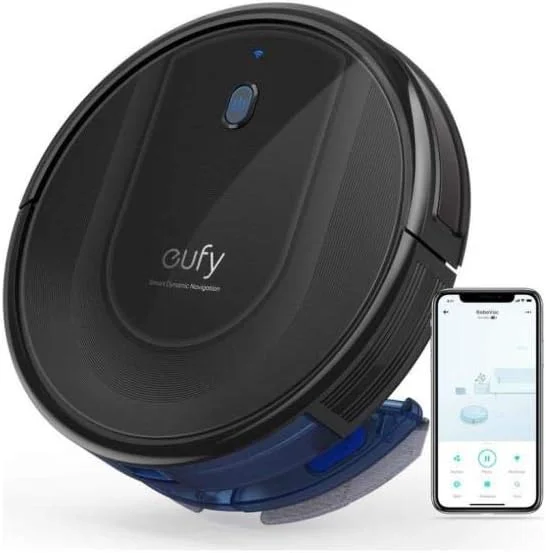 جاروبرقی رباتیک آنکر Eufy RoboVac G10 Hybrid مشکی جاروبرقی رباتیک آنکر Eufy RoboVac G10 Hybrid مشکی