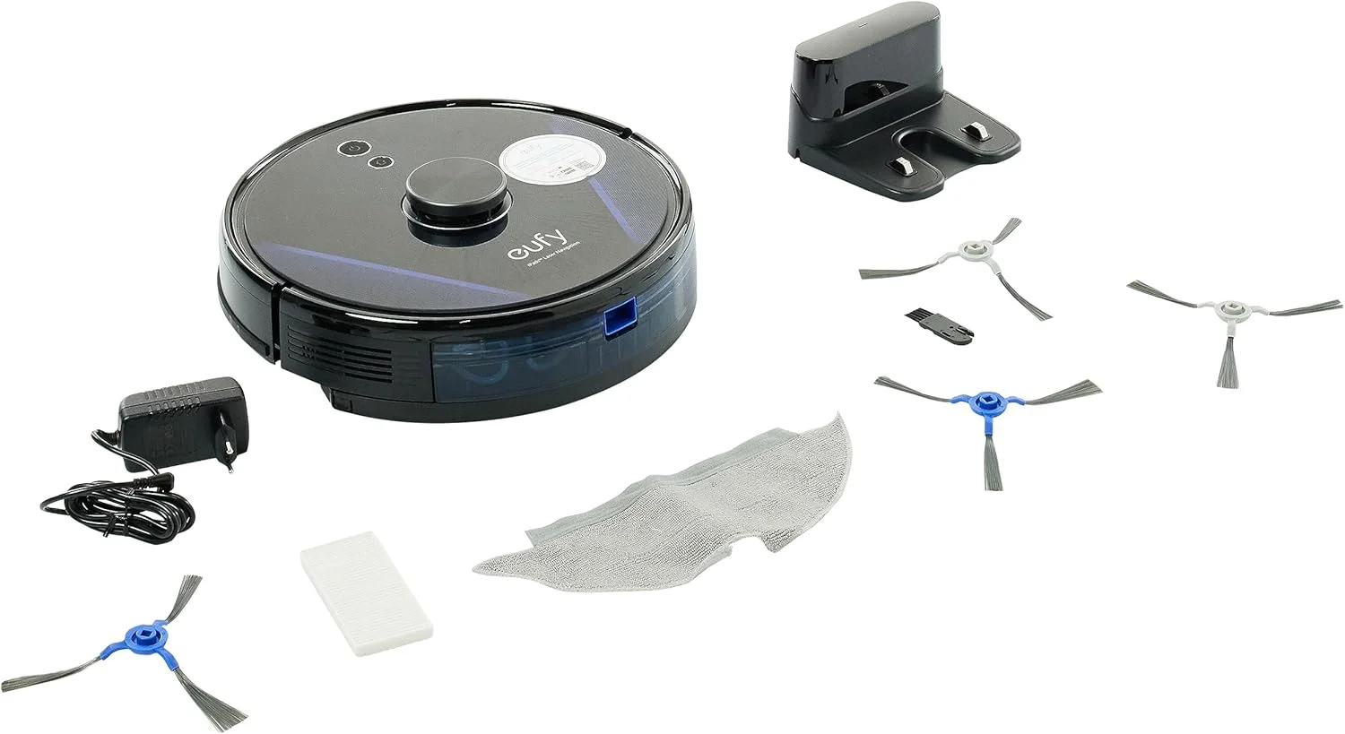 جاروبرقی رباتیک یوفی RoboVac LR30 Hybrid، مشکی جاروبرقی رباتیک یوفی RoboVac LR30 Hybrid، مشکی