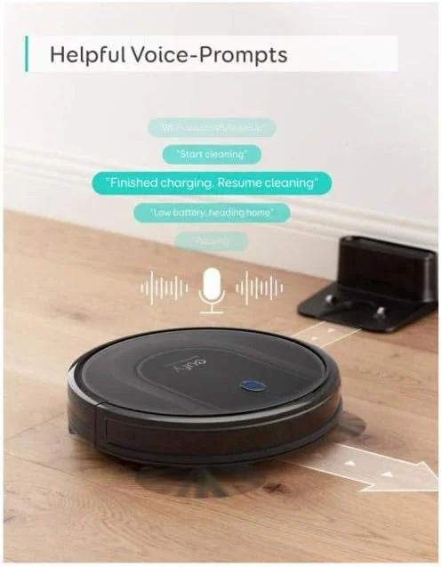 جاروبرقی رباتیک آنکر Eufy RoboVac G10 Hybrid مشکی جاروبرقی رباتیک آنکر Eufy RoboVac G10 Hybrid مشکی