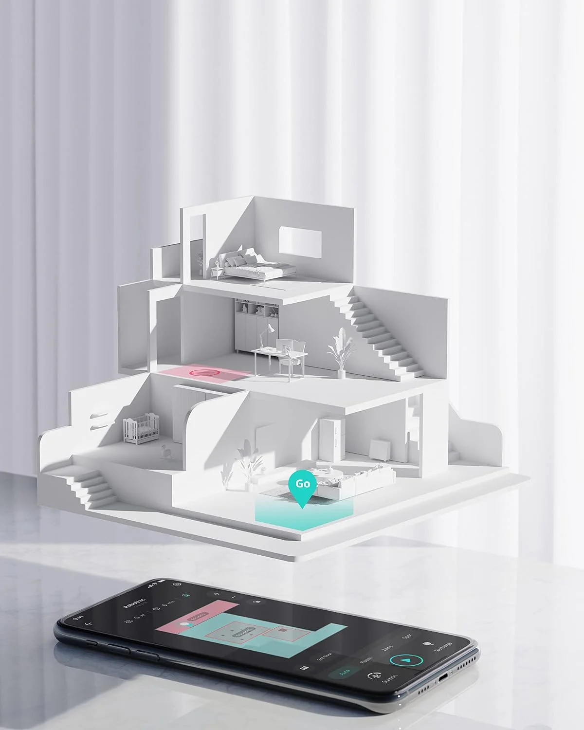 جاروبرقی رباتیک یوفی RoboVac X8 Hybrid EU بدون کیسه - مشکی جاروبرقی رباتیک یوفی RoboVac X8 Hybrid EU بدون کیسه - مشکی