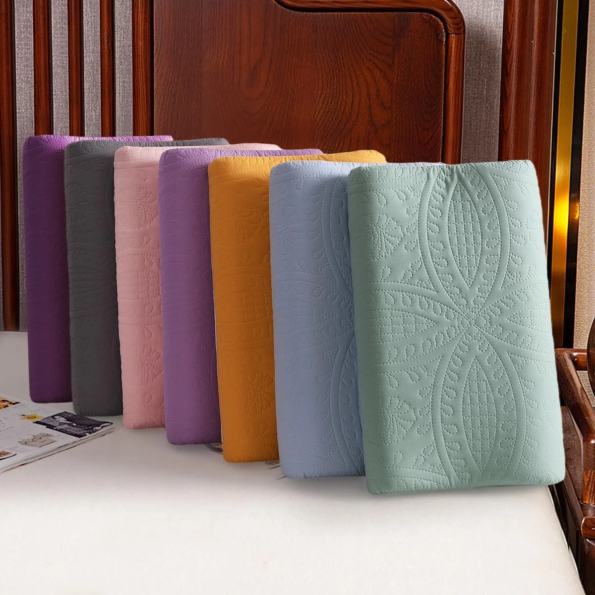 روبالشی لاتکس suxuMhao، یک عدد، برای ایجاد تجربه‌ی خواب راحت و فضای خواب شخصی شما، 30x50 سانتی‌متر (کرم رنگ)