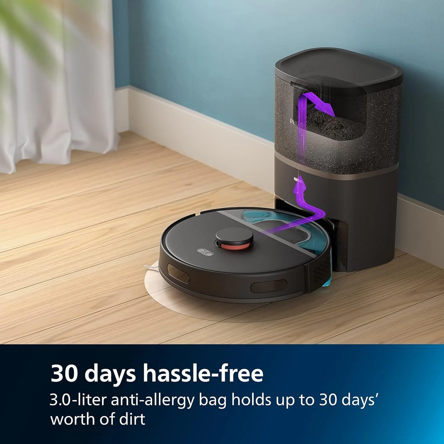 کیسه جاروبرقی رباتیک فیلیپس Homerun مناسب مدل های asp./Nett. Homerun 7000. شامل 5 عدد کیسه جاروبرقی با فیلتراسیون ضد آلرژی. مناسب برای مدل های: XU7100/01, XU7100/02. (XV1472/00)