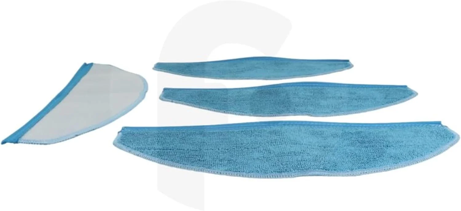 پدهای اصلی تی ربات‌های جاروبرقی و طی‌دار HomeRun فیلیپس سری 7000. کف‌های براق‌تر و تمیزتر. 4 پد میکروفایبر قابل شستشو و استفاده مجدد. سازگار با: XU7100/01, XU7100/02, XU7000/01, XU7000/02 (XV1470/00)