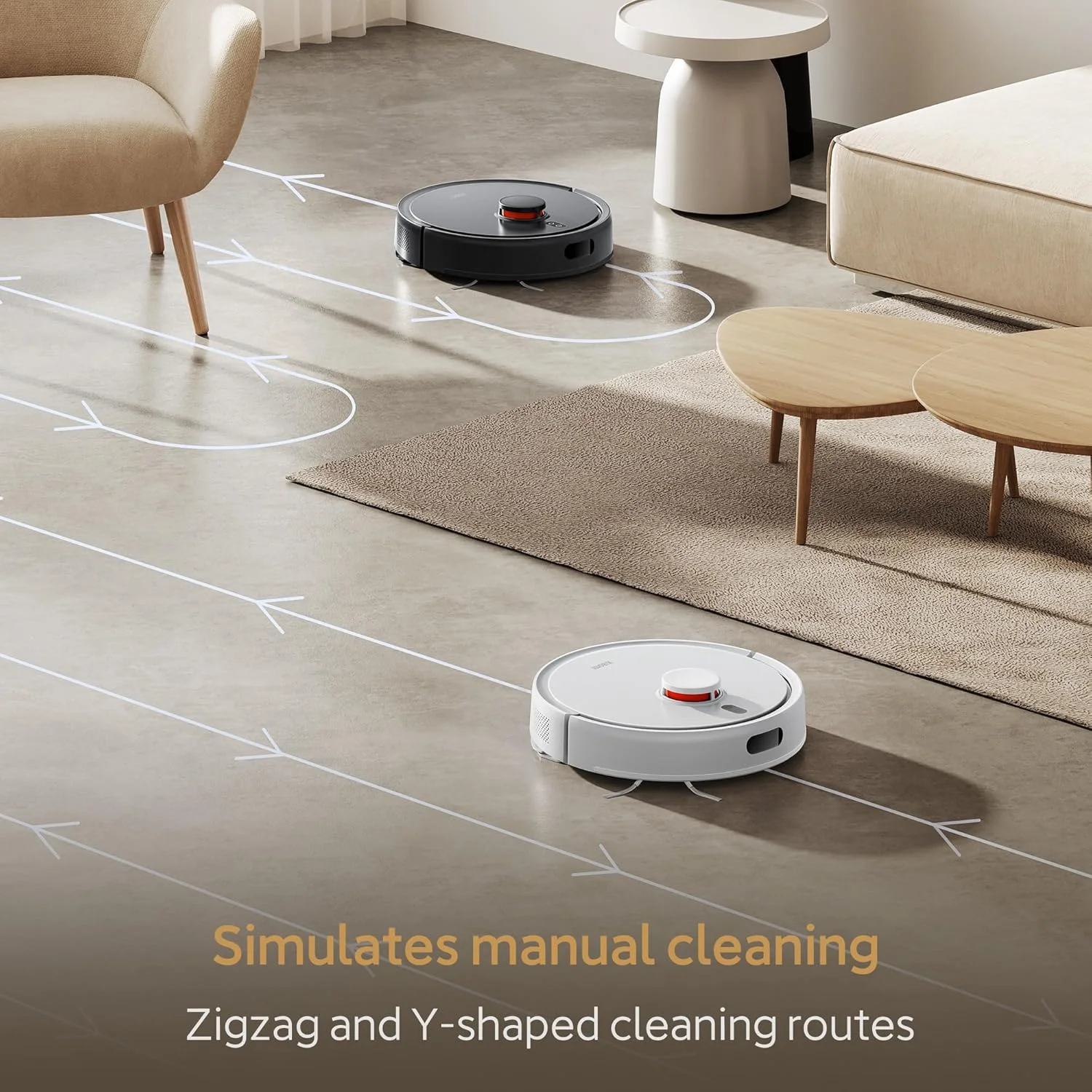 Xiaomi Robot Vacuum S20: 5000Pa Robot Vacuum and Mop with LDS Laser Navigation, Smart Mapping, 400mL Dustbin & 270mL Tank, Alexa/Google Assistant (White) Xiaomi Robot Vacuum S20: 5000Pa Robot Vacuum and Mop with LDS Laser Navigation, Smart Mapping, 400mL Dustbin & 270mL Tank, Alexa/Google Assistant (White)