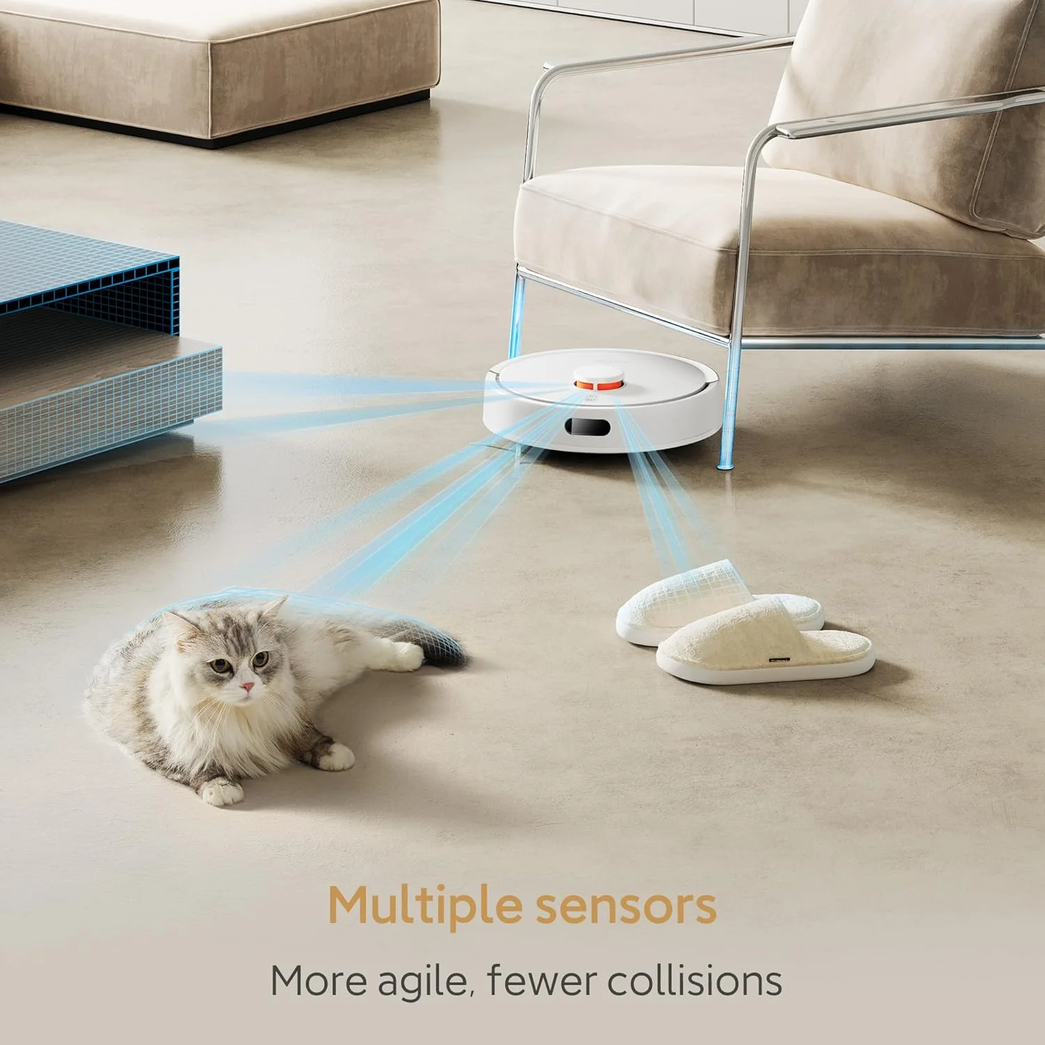 Xiaomi Robot Vacuum S20: 5000Pa Robot Vacuum and Mop with LDS Laser Navigation, Smart Mapping, 400mL Dustbin & 270mL Tank, Alexa/Google Assistant (White) Xiaomi Robot Vacuum S20: 5000Pa Robot Vacuum and Mop with LDS Laser Navigation, Smart Mapping, 400mL Dustbin & 270mL Tank, Alexa/Google Assistant (White)