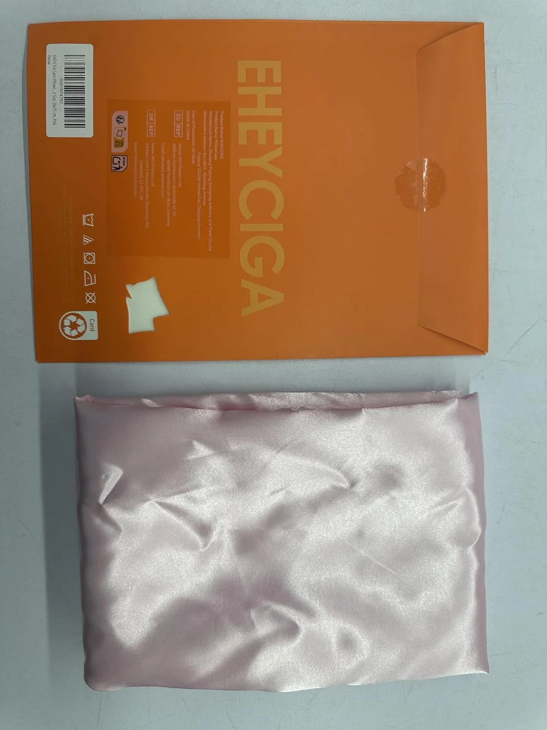روبالشتی ساتن EHEYCIGA سایز کویین، ست 2 عددی، روبالشتی نرم برای مو و پوست مشابه ابریشم، روبالشتی صورتی 2 عددی با بستن پاکتی، 50x75 سانتی متر روبالشتی ساتن EHEYCIGA سایز کویین، ست 2 عددی، روبالشتی نرم برای مو و پوست مشابه ابریشم، روبالشتی صورتی 2 عددی با بستن پاکتی، 50x75 سانتی متر