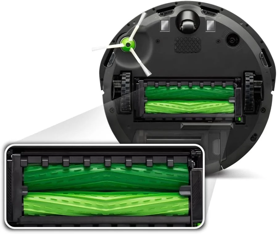 قطعات تعویضی اصلی iRobot Roomba - برس های لاستیکی دوگانه چند سطحی سری e، i و j، سبز قطعات تعویضی اصلی iRobot Roomba - برس های لاستیکی دوگانه چند سطحی سری e، i و j، سبز