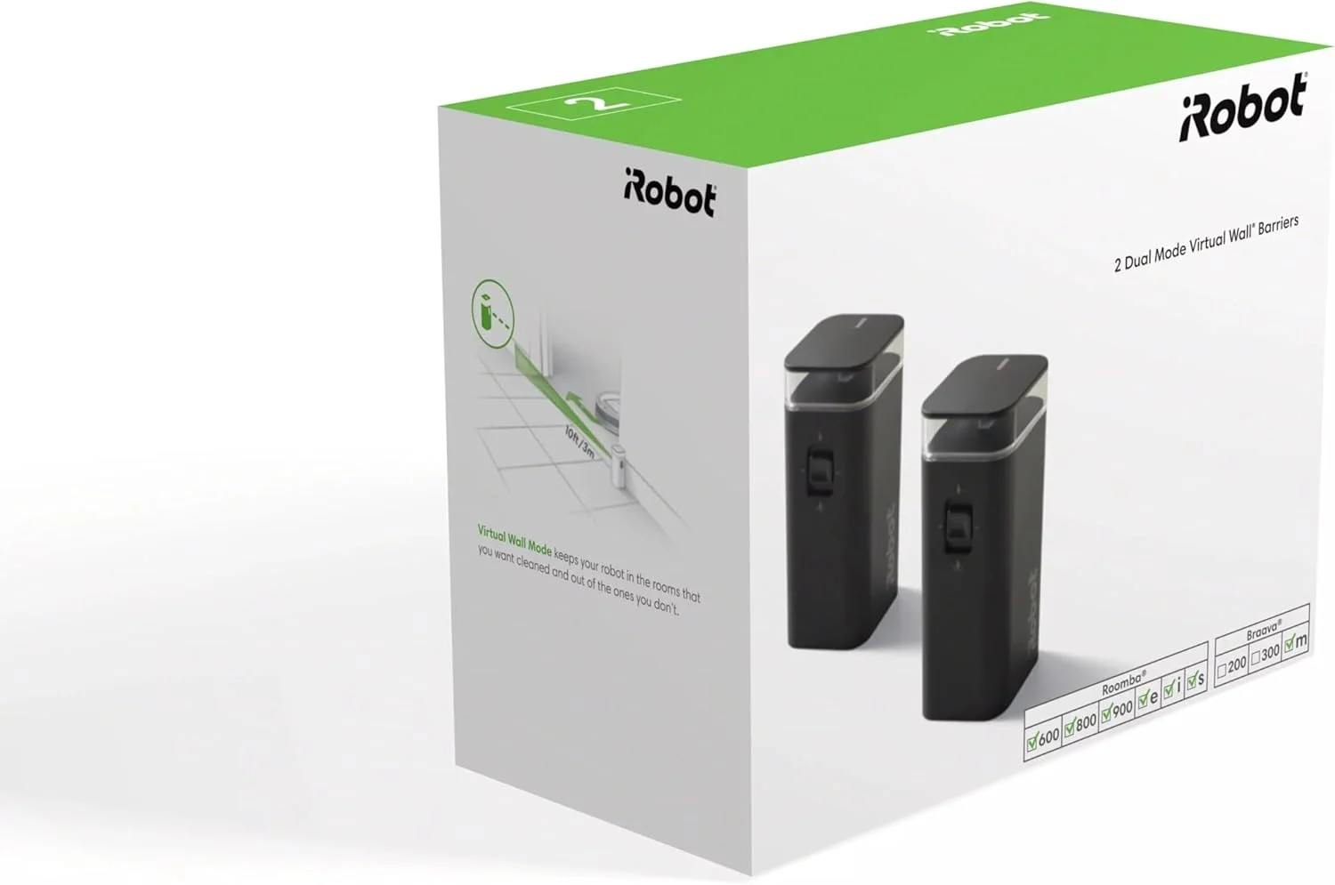 قطعات جایگزین اصلی iRobot Roomba - مانع دیوار مجازی دو حالته (2 عددی)