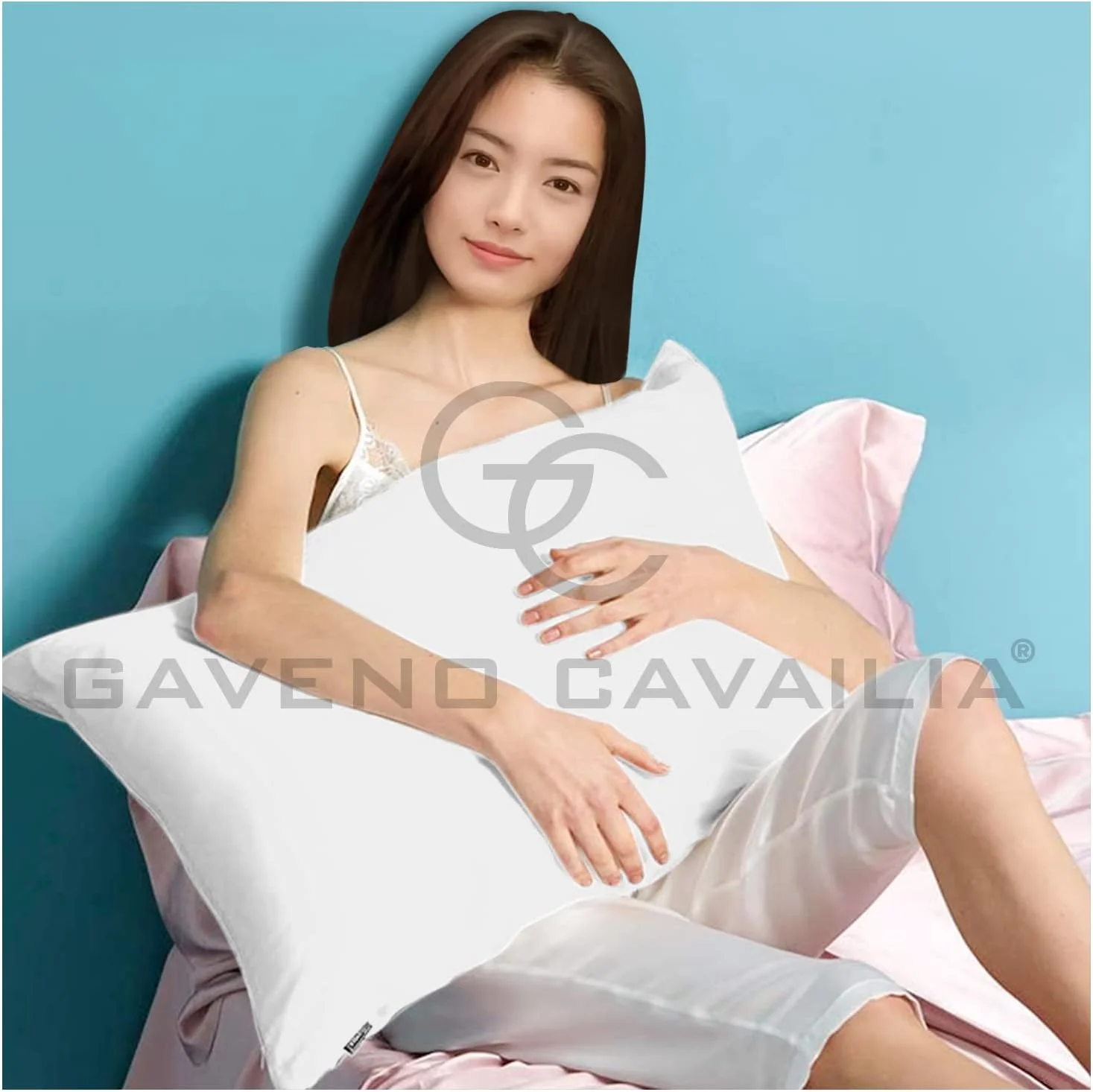 GC GAVENO CAVAILIA روکش بالش زنانه، بسته 2 عددی، روکش بالش استاندارد تنفسی، روکش بالش ساده با بست پاکتی، سفید، 74X48 سانتی متر، 708643 GC GAVENO CAVAILIA روکش بالش زنانه، بسته 2 عددی، روکش بالش استاندارد تنفسی، روکش بالش ساده با بست پاکتی، سفید، 74X48 سانتی متر، 708643