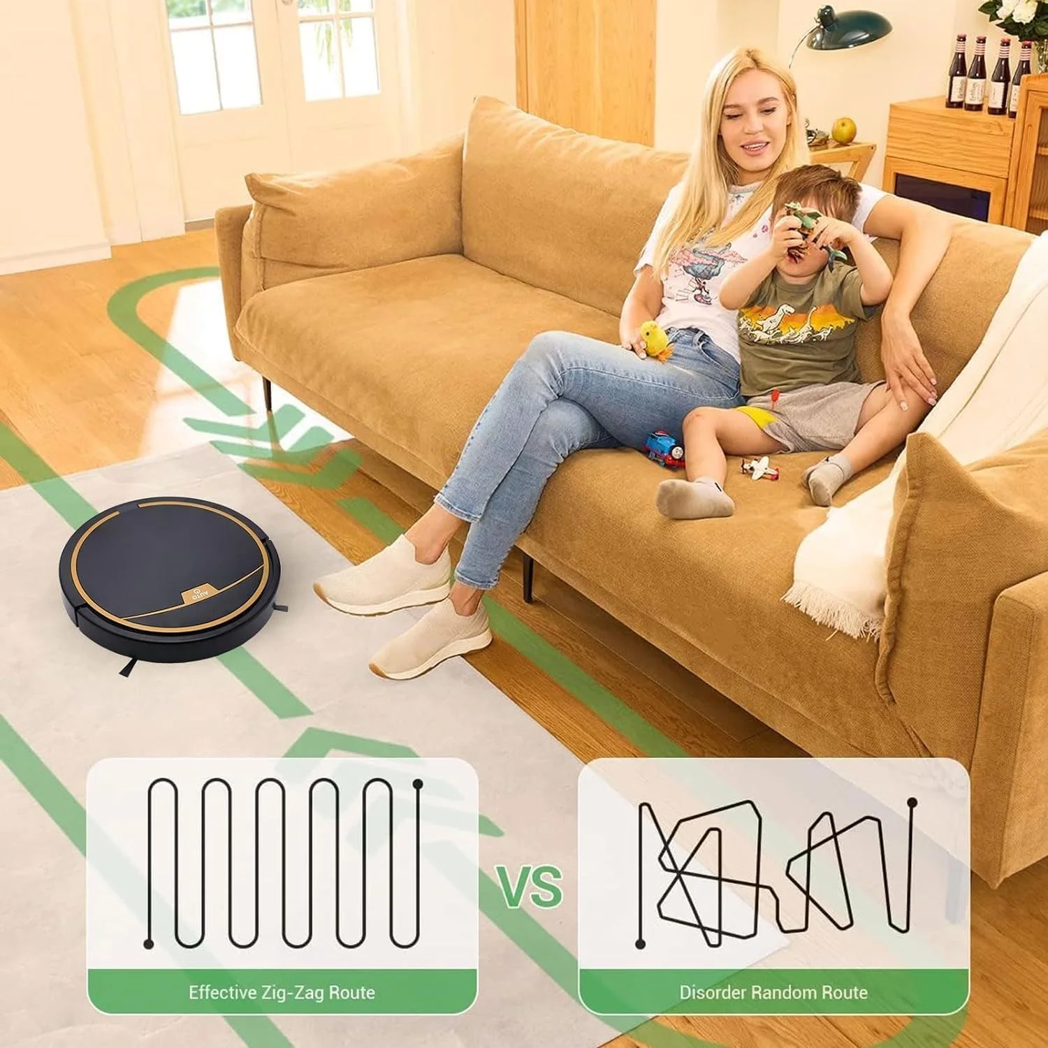 جاروبرقی رباتیک و تی شوی TDOO با قدرت مکش 3800 پاسکال، جاروبرقی هوشمند با قابلیت کنترل از طریق اپلیکیشن/ریموت، دارای مخزن آب بزرگ، طراحی باریک، مناسب برای سطوح سخت، موی حیوانات خانگی و فرش جاروبرقی رباتیک و تی شوی TDOO با قدرت مکش 3800 پاسکال، جاروبرقی هوشمند با قابلیت کنترل از طریق اپلیکیشن/ریموت، دارای مخزن آب بزرگ، طراحی باریک، مناسب برای سطوح سخت، موی حیوانات خانگی و فرش