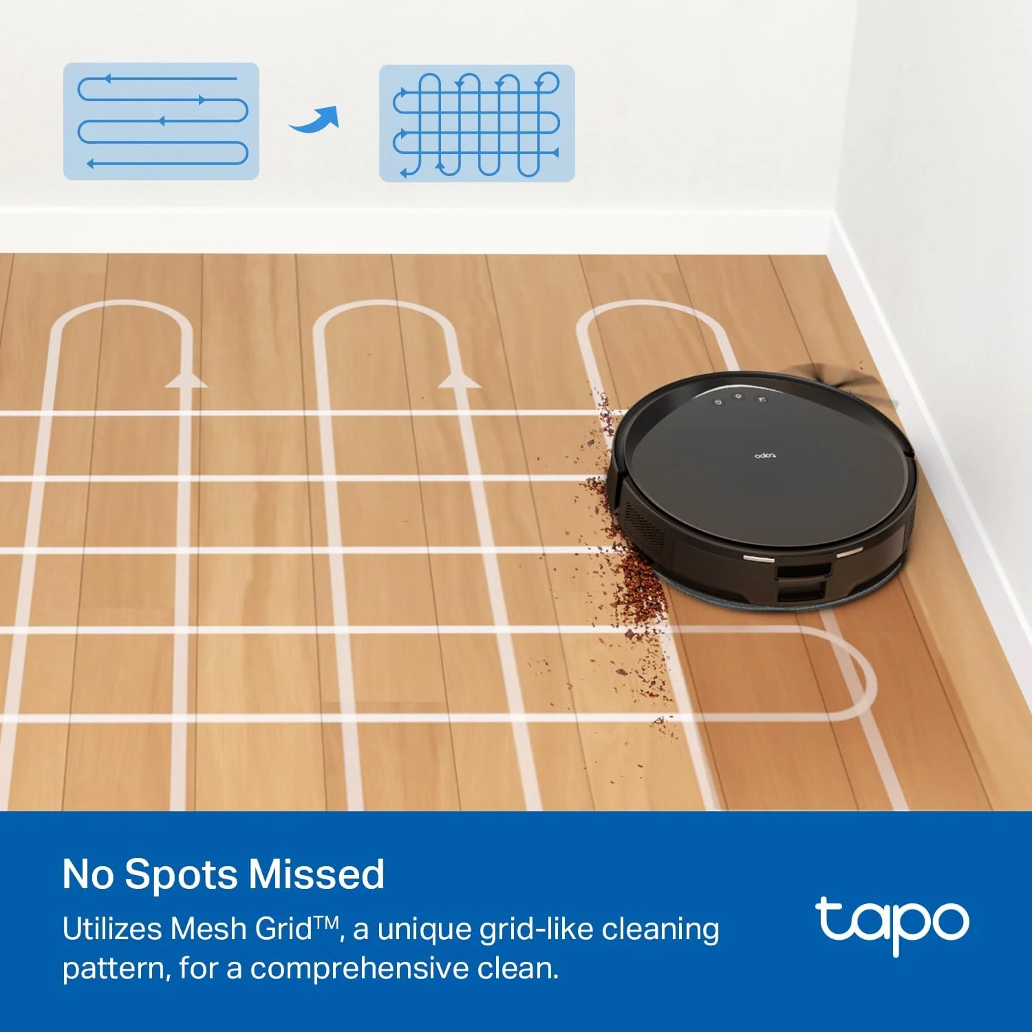 جاروبرقی ربات و تی شوی Tapo RV20 Max با قدرت مکش 5300Pa، مسیریابی MagSlim™ LiDAR، طراحی فوق العاده باریک 83 میلی متری، تمیز کردن قابل تنظیم، شارژ خودکار و کنترل صوتی برای تمیز کردن کارآمد و کامل خانه جاروبرقی ربات و تی شوی Tapo RV20 Max با قدرت مکش 5300Pa، مسیریابی MagSlim™ LiDAR، طراحی فوق العاده باریک 83 میلی متری، تمیز کردن قابل تنظیم، شارژ خودکار و کنترل صوتی برای تمیز کردن کارآمد و کامل خانه