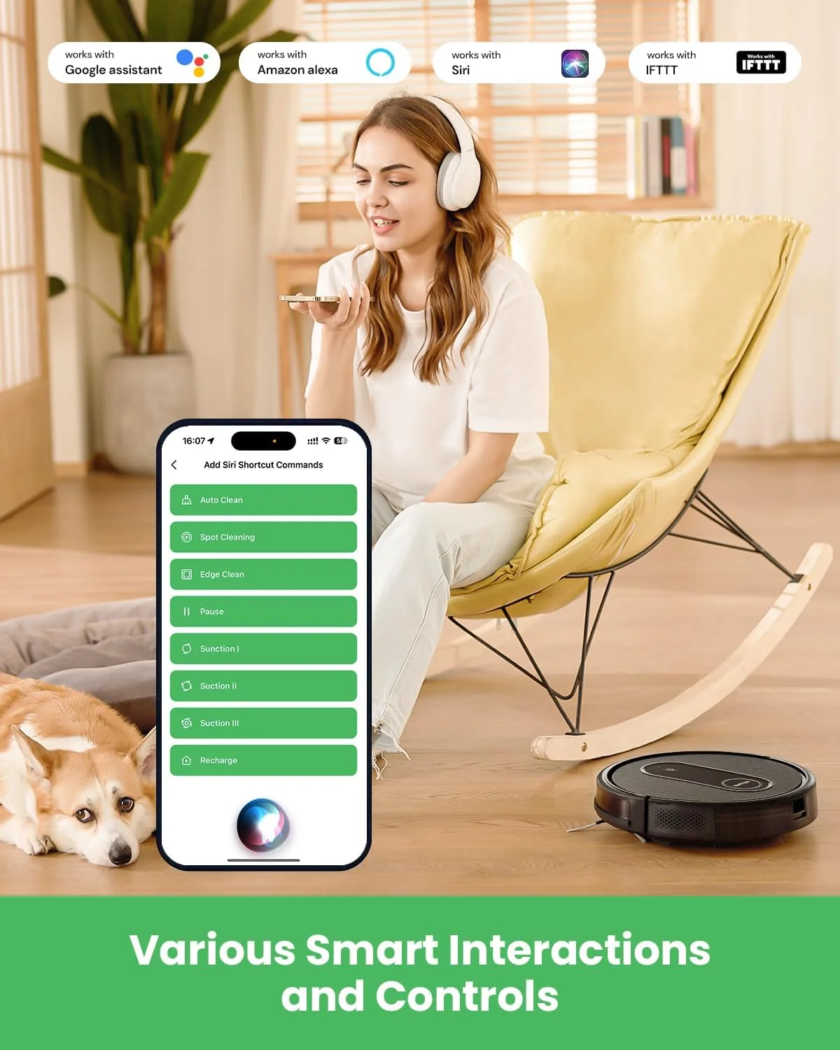 جاروبرقی رباتیک و تی شوی Vactidy Nimble T7، کنترل از طریق WiFi/App/Alexa/Siri، جاروبرقی رباتیک با قابلیت زمانبندی، مخزن آب و سطل زباله 2 در 1، شارژ خودکار، باریک، ایده آل برای کف سخت، موی حیوانات خانگی، فرش جاروبرقی رباتیک و تی شوی Vactidy Nimble T7، کنترل از طریق WiFi/App/Alexa/Siri، جاروبرقی رباتیک با قابلیت زمانبندی، مخزن آب و سطل زباله 2 در 1، شارژ خودکار، باریک، ایده آل برای کف سخت، موی حیوانات خانگی، فرش