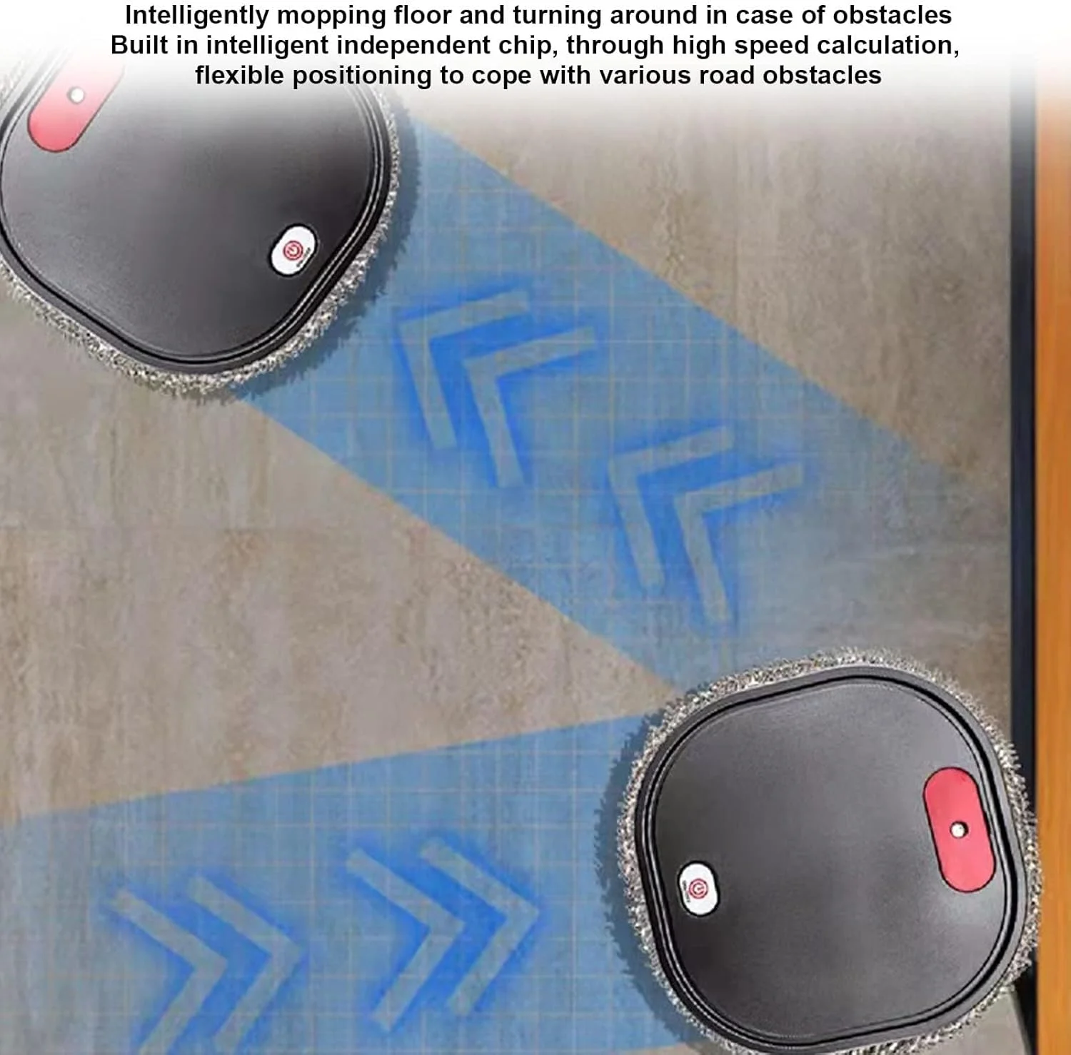 SYOSI Smart Robot Vacuum Cleaner, 2 in 1 Automatic Robotic Sweeping and Mopping, Sweep Mop Vacuum Clean Up to 90 Minutes Runtime for Pet Hair Hard Floor Carpet Clean SYOSI Smart Robot Vacuum Cleaner, 2 in 1 Automatic Robotic Sweeping and Mopping, Sweep Mop Vacuum Clean Up to 90 Minutes Runtime for Pet Hair Hard Floor Carpet Clean