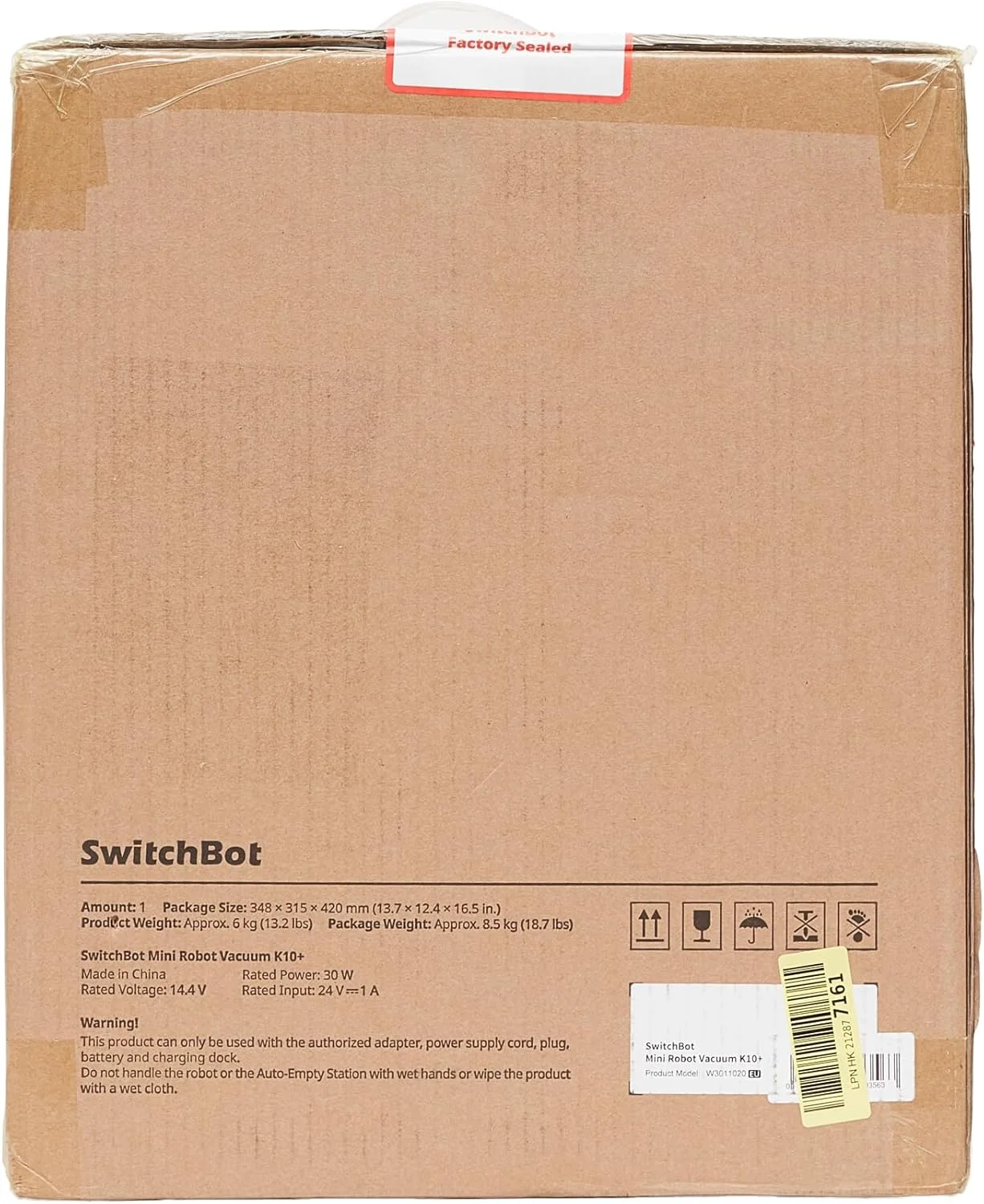 جاروبرقی رباتیک کوچک SwitchBot K10+ با پوشش بالا، تخلیه خودکار تا 70 روز بدون نیاز به دخالت دست، جاروبرقی رباتیک با ناوبری LiDAR، تمیز کردن سفارشی، قدرتمند و در عین حال بی صدا، سازگار با الکسا جاروبرقی رباتیک کوچک SwitchBot K10+ با پوشش بالا، تخلیه خودکار تا 70 روز بدون نیاز به دخالت دست، جاروبرقی رباتیک با ناوبری LiDAR، تمیز کردن سفارشی، قدرتمند و در عین حال بی صدا، سازگار با الکسا