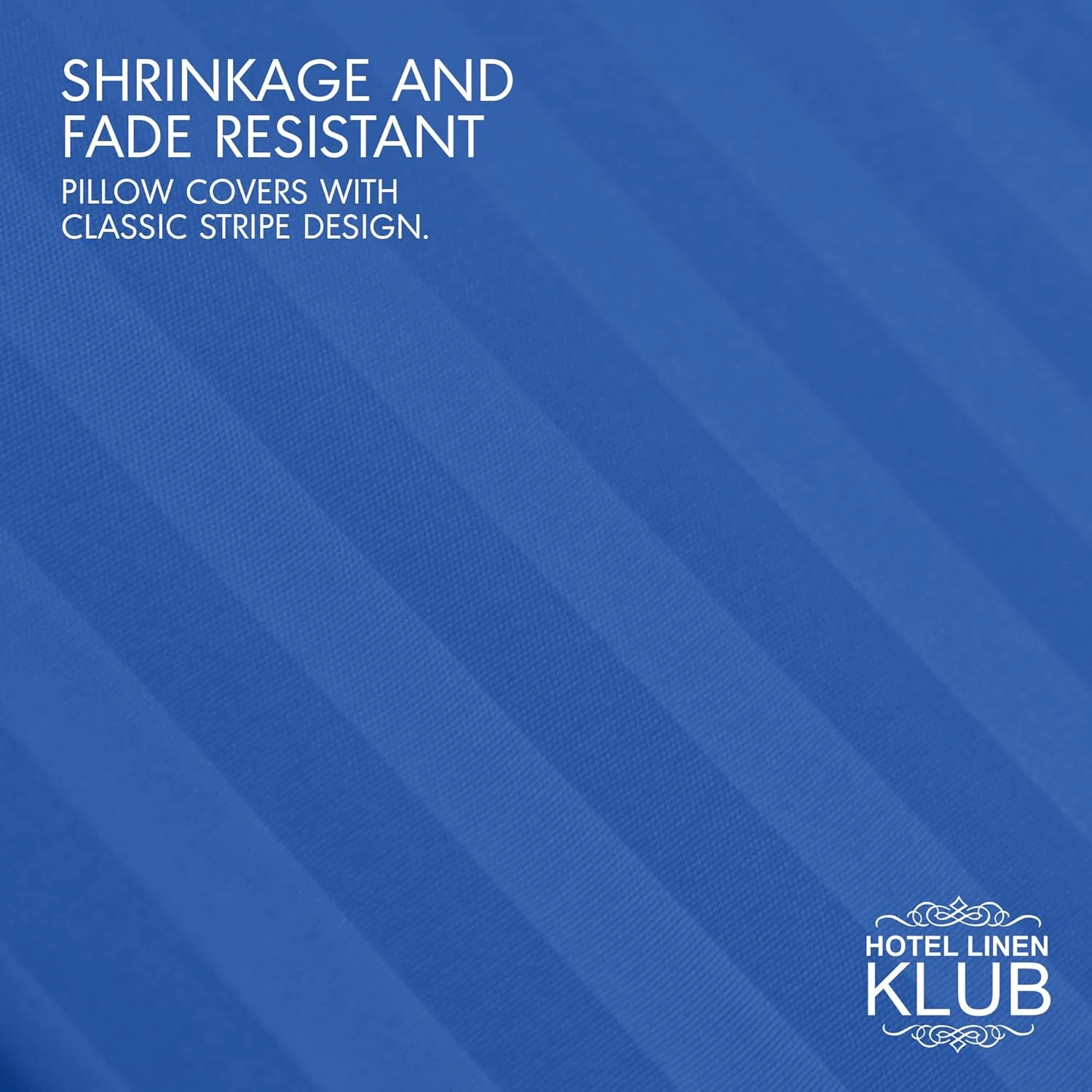 روبالشتی راه راه بلند هتلی Linen Klub - میکروفایبر 100% با بستن پاکتی، کیفیت نرم و بادوام، سایز: 45 × 125 سانتی متر، آبی رویال (بسته 2 عددی) روبالشتی راه راه بلند هتلی Linen Klub - میکروفایبر 100% با بستن پاکتی، کیفیت نرم و بادوام، سایز: 45 × 125 سانتی متر، آبی رویال (بسته 2 عددی)