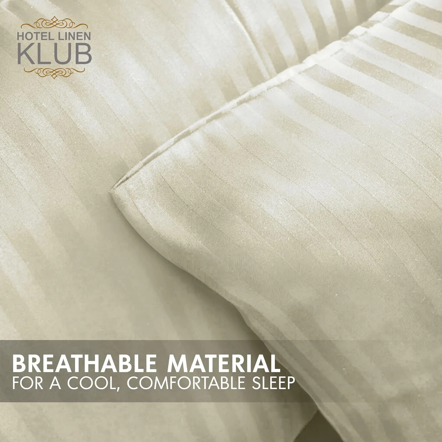 ست دو عددی روبالشتی استاندارد Hotel Linen Klub - ساتن 250TC پنبه 100% لوکس با طرح راه راه ظریف 1 سانتی متری، سایز: 50 × 75 سانتی متر، کرم ملایم برای لمسی از ظرافت در اتاق خواب شما ست دو عددی روبالشتی استاندارد Hotel Linen Klub - ساتن 250TC پنبه 100% لوکس با طرح راه راه ظریف 1 سانتی متری، سایز: 50 × 75 سانتی متر، کرم ملایم برای لمسی از ظرافت در اتاق خواب شما
