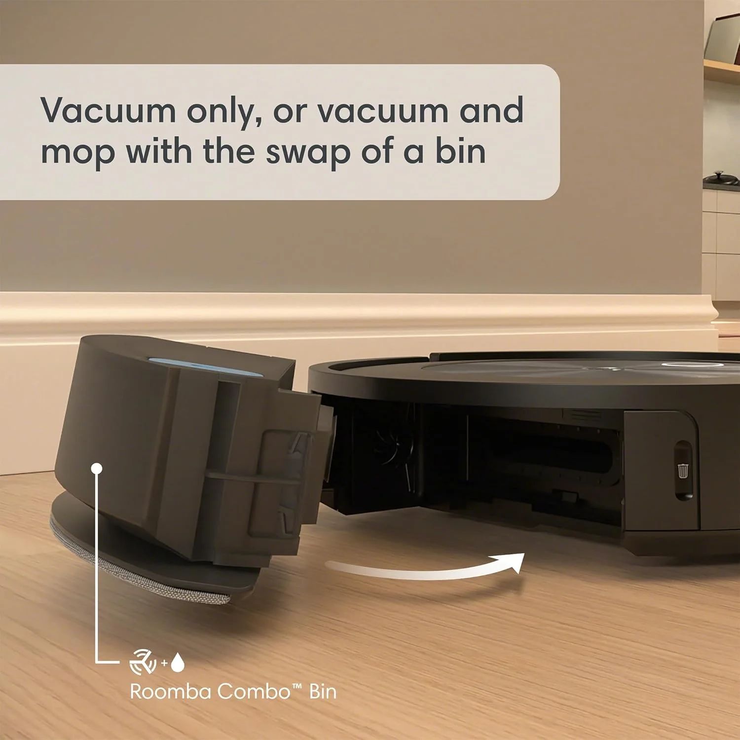 جاروبرقی رباتیک و تی شوی Roomba Combo j5+ جاروبرقی رباتیک و تی شوی Roomba Combo j5+
