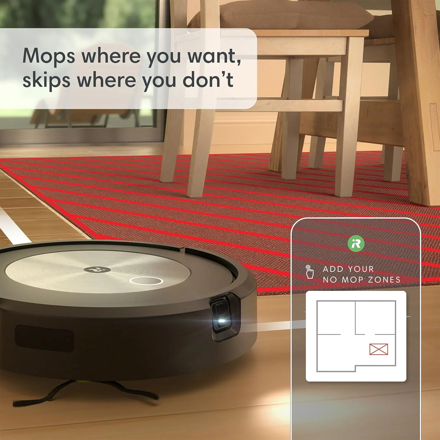 جاروبرقی رباتیک و تی شوی Roomba Combo j5+ جاروبرقی رباتیک و تی شوی Roomba Combo j5+
