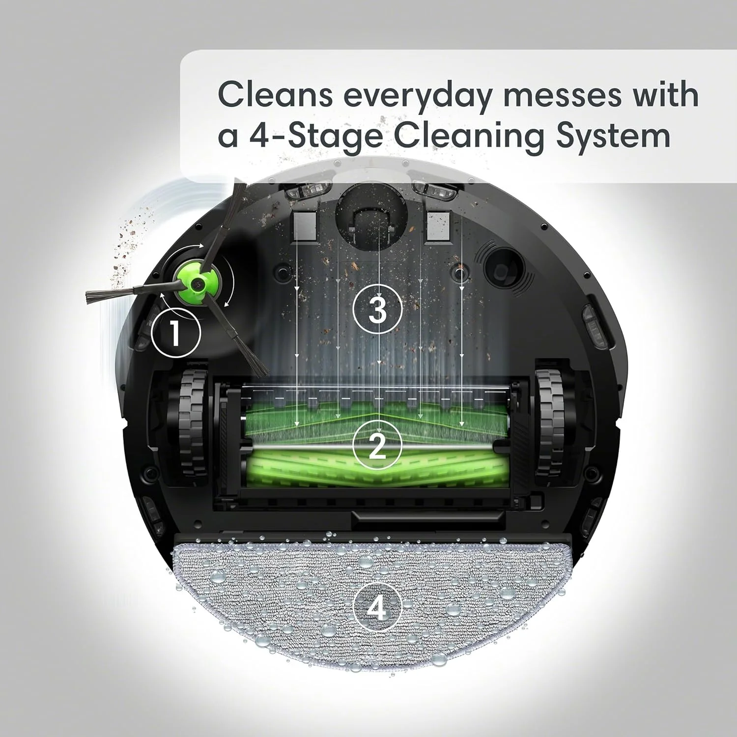جاروبرقی رباتیک و تی شوی Roomba Combo j5+ جاروبرقی رباتیک و تی شوی Roomba Combo j5+