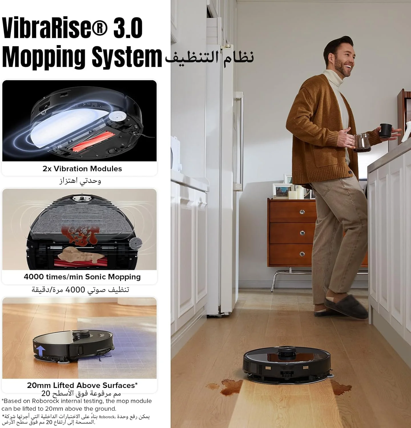 roborock S8 MaxV Ultra Robot Vacuum & Sonic Mop, 10000 Pa Suction,Deep Cleaning, Hot Air Self-Drying, Auto Empty & Refill, Obstacle Avoidance roborock S8 MaxV Ultra Robot Vacuum & Sonic Mop, 10000 Pa Suction,Deep Cleaning, Hot Air Self-Drying, Auto Empty & Refill, Obstacle Avoidance
