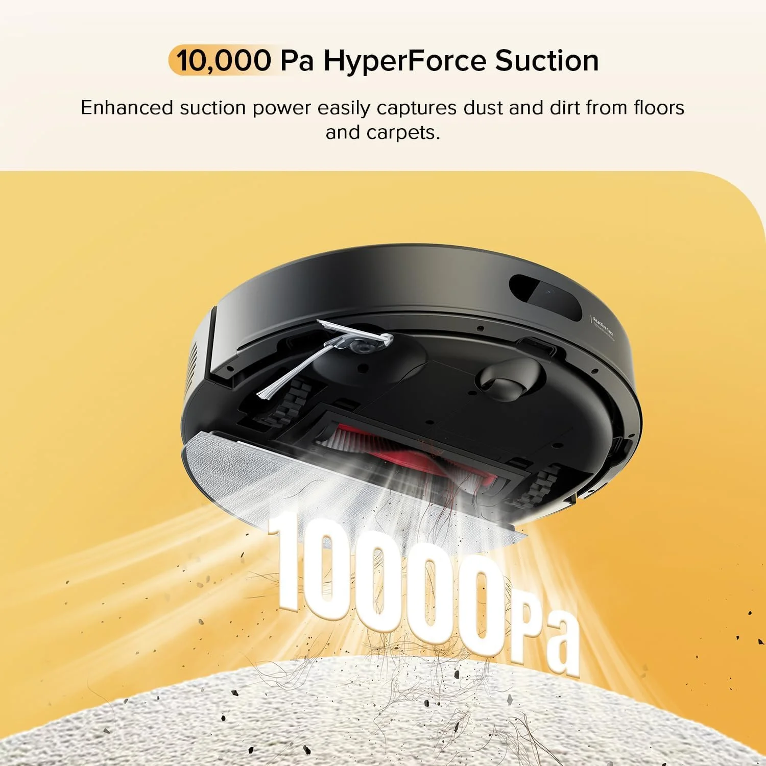 جاروبرقی ربات و تی شوی ترکیبی Roborock Q7 TF (ارتقا یافته از Q5 Pro)، مکش فوق العاده 10000Pa HyperForce، جاروبرقی رباتیک، سیستم ضد گره خوردگی دوگانه، کنترل از طریق برنامه، مسیریابی LiDAR، مناسب برای موی حیوانات خانگی و فرش جاروبرقی ربات و تی شوی ترکیبی Roborock Q7 TF (ارتقا یافته از Q5 Pro)، مکش فوق العاده 10000Pa HyperForce، جاروبرقی رباتیک، سیستم ضد گره خوردگی دوگانه، کنترل از طریق برنامه، مسیریابی LiDAR، مناسب برای موی حیوانات خانگی و فرش