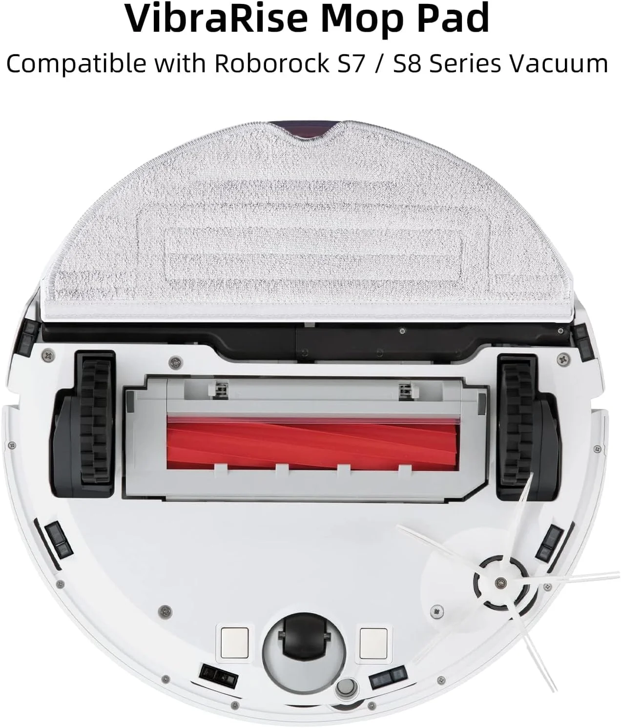 پد دستمال تی 6 عددی برای جاروبرقی رباتیک Roborock سری S8 / S8+ / S7 MaxV / S7 Pro Ultra، لوازم جانبی جایگزین پد میکروفایبر VibraRise (خاکستری روشن) پد دستمال تی 6 عددی برای جاروبرقی رباتیک Roborock سری S8 / S8+ / S7 MaxV / S7 Pro Ultra، لوازم جانبی جایگزین پد میکروفایبر VibraRise (خاکستری روشن)